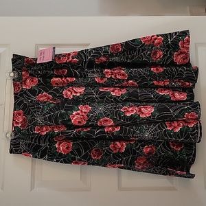 Vixen by Micheline Pitt Rose Spiderweb skirt